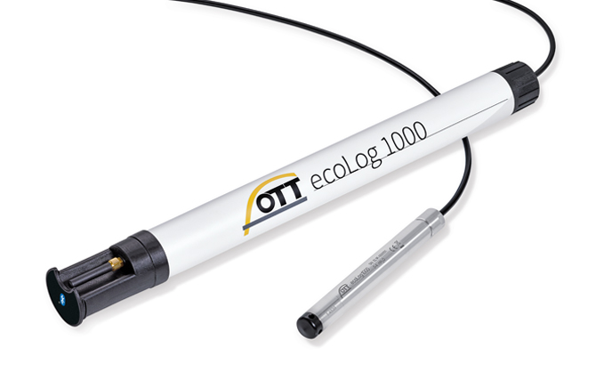 OTT ecoLog 1000 - registrador de nivel de aguas subterráneas autónomo para medir el nivel y la temperatura del agua